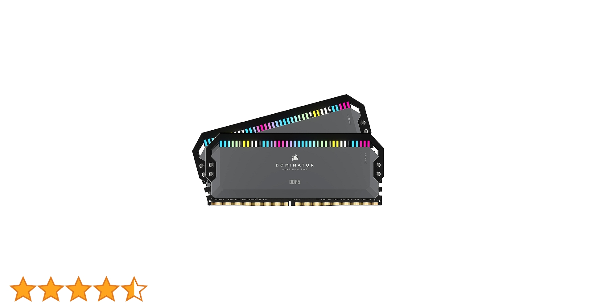 Dominator Platinum DDR5 64GB (32GB×2) DOMINATOR® PLATINUM RGB 64GB (2x32GB) DDR5 DRAM 6000MHz C40